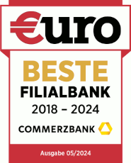 Testsiegel Commerzbank Girokonto inkl. kostenloser Debitkarte